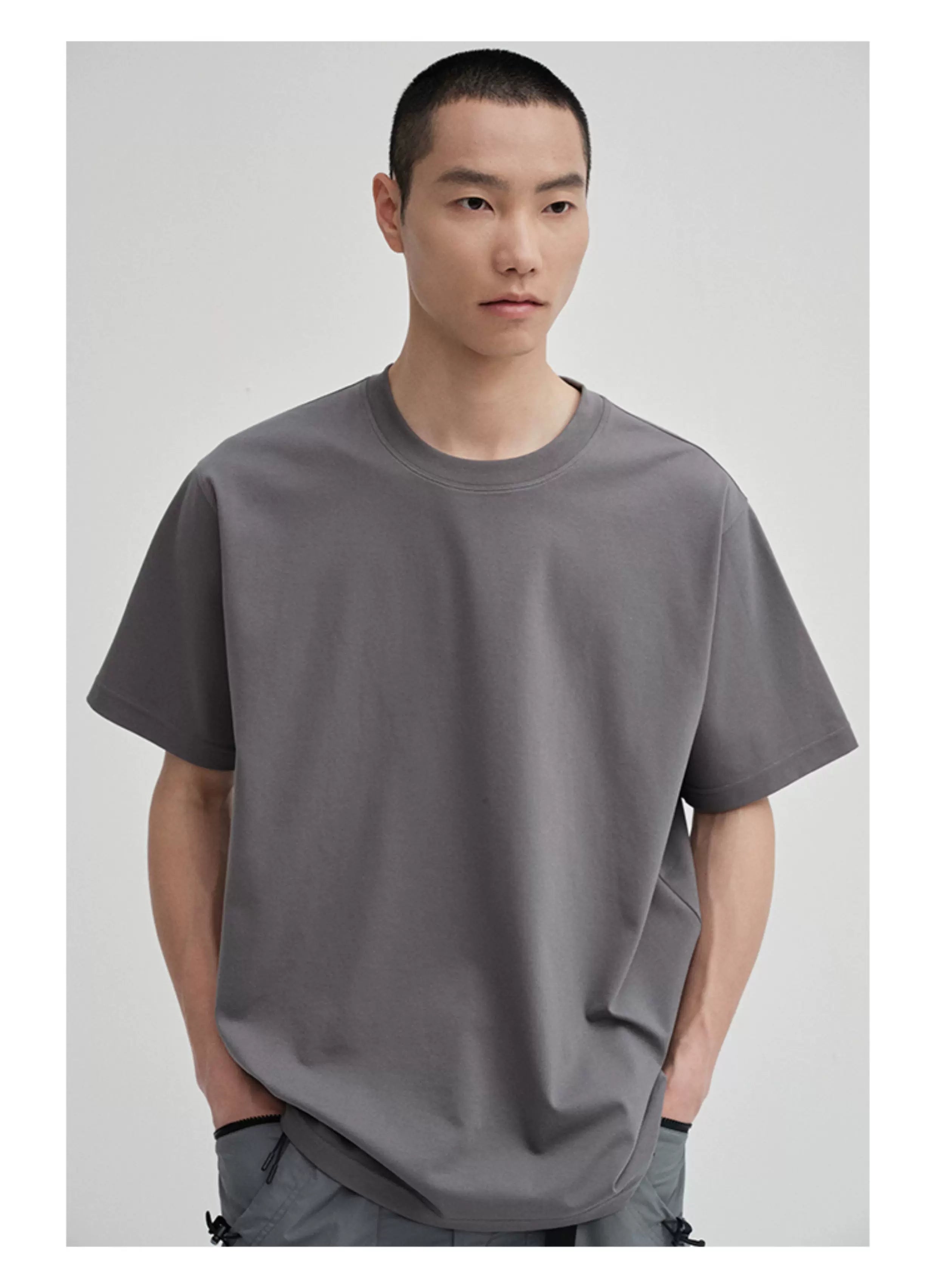 Basic Short Sleeve Sorona Cotton Tee