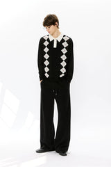Men’s 100% Lyocell Diamond Knit Polo