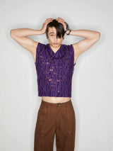 Y2K Distressed Crop Top