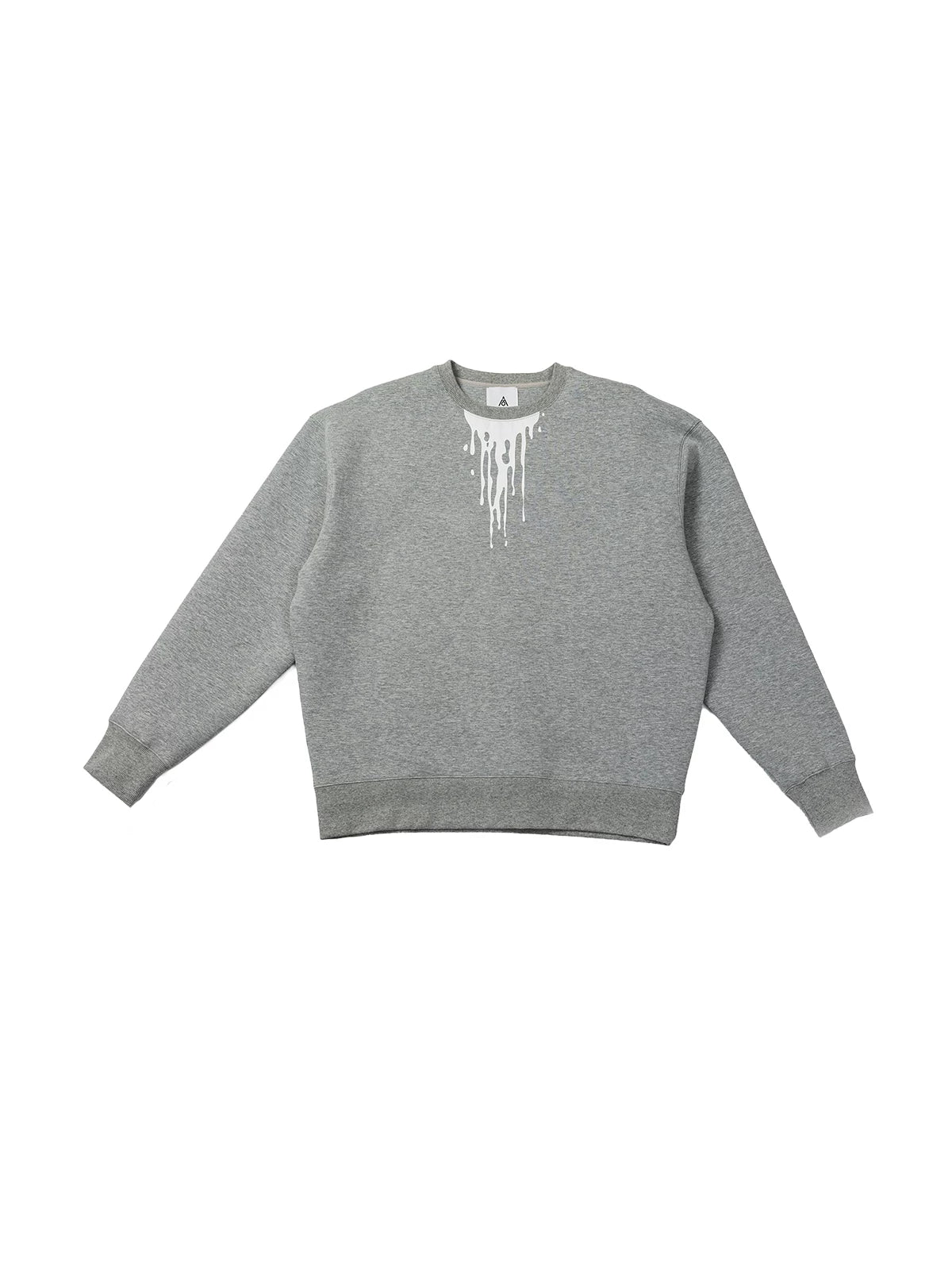 Spilled Milk Print Vintage Hoodie