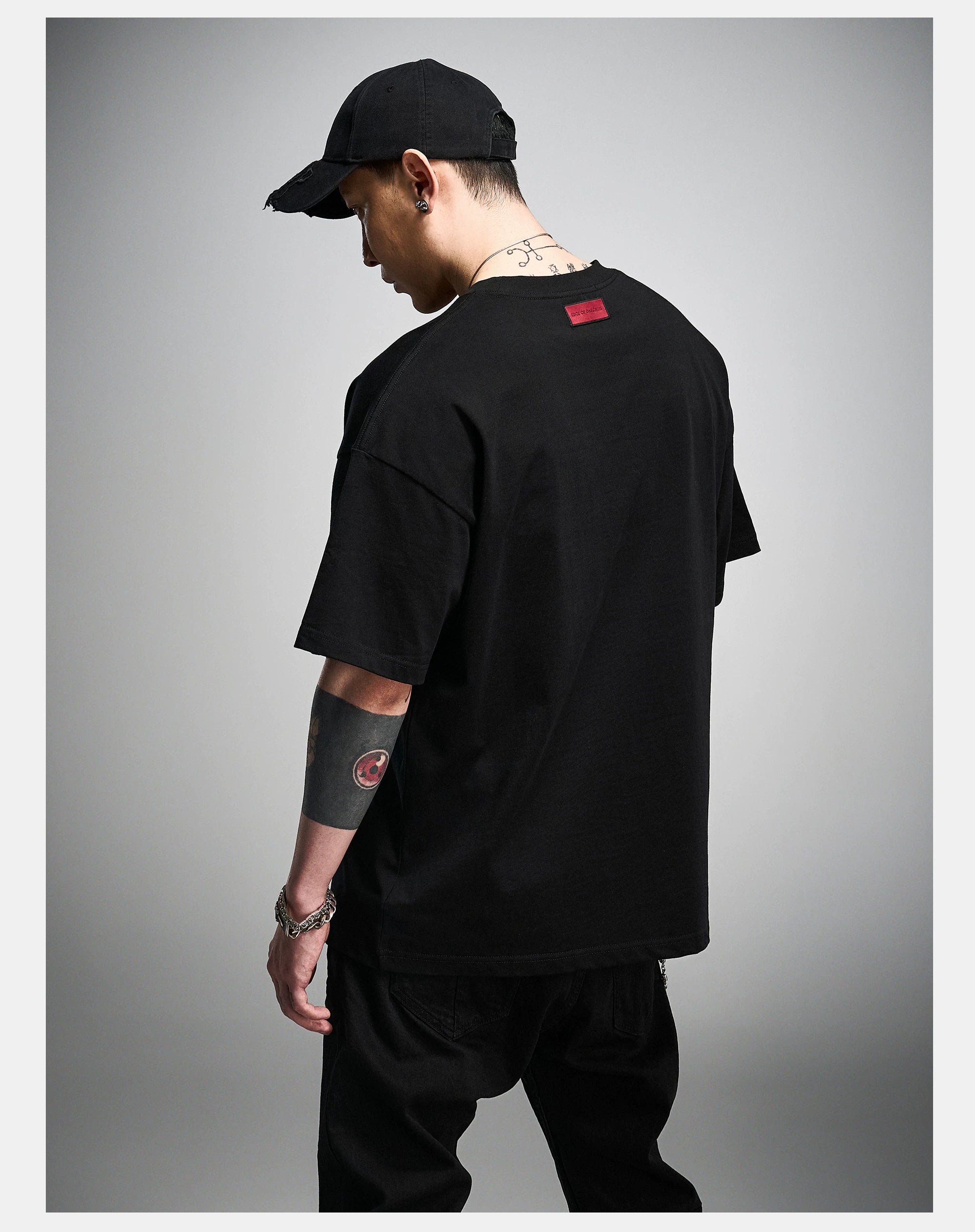 Printed Loose Short Sleeve Tee