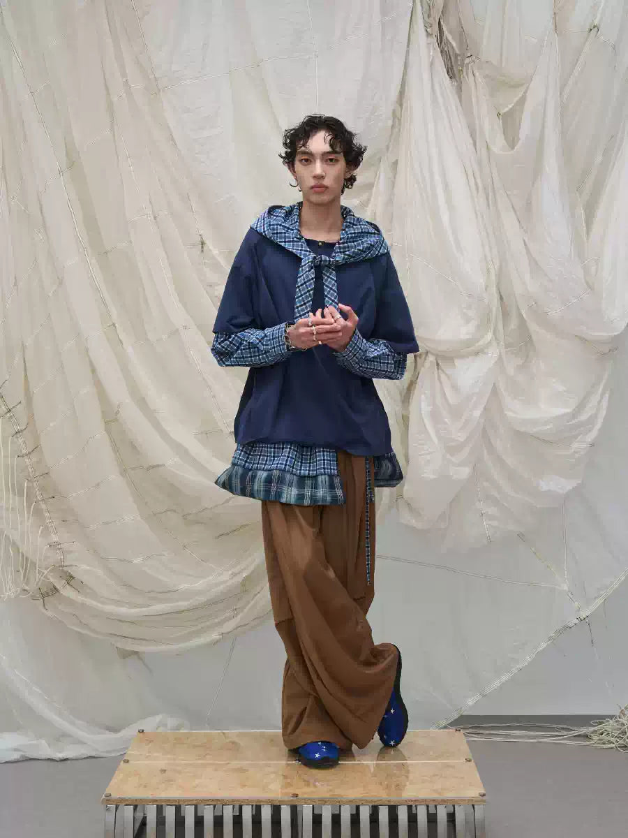 Plaid Unisex Skirt Extender