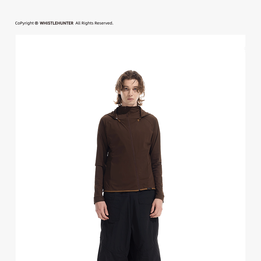 Detachable Hood Half-Zip UPF50+ Sun Jacket
