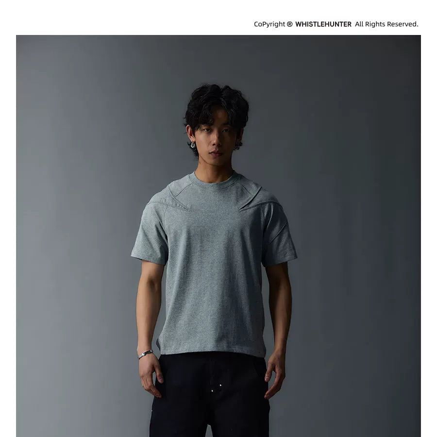 Unisex 3 Color Armor-Cut Cotton Tees