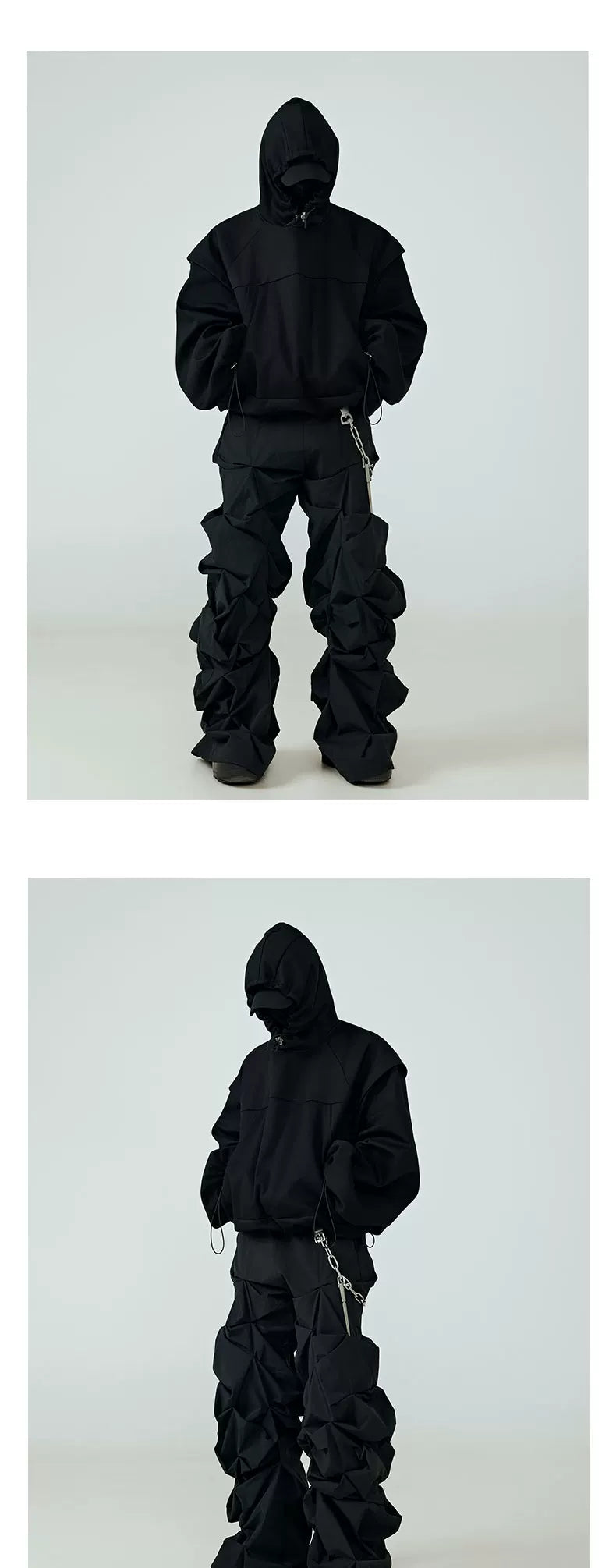 Oversized Heavy Drawstring Hoodie