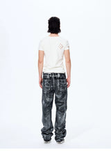 Men's Slim Skull Print Tee
