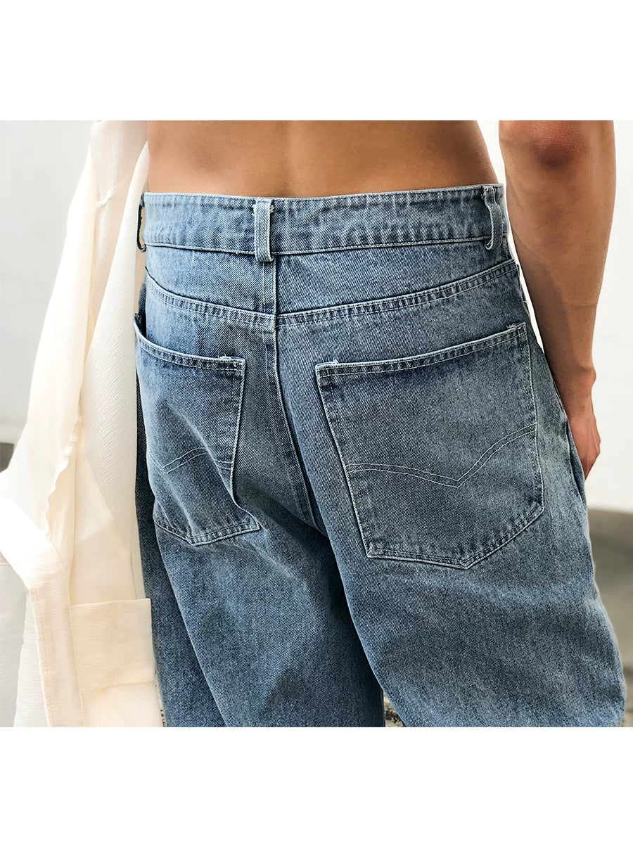 Vintage Hippie Wide Leg Jeans