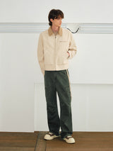 Men's Distressed Frayed Cargo Pants