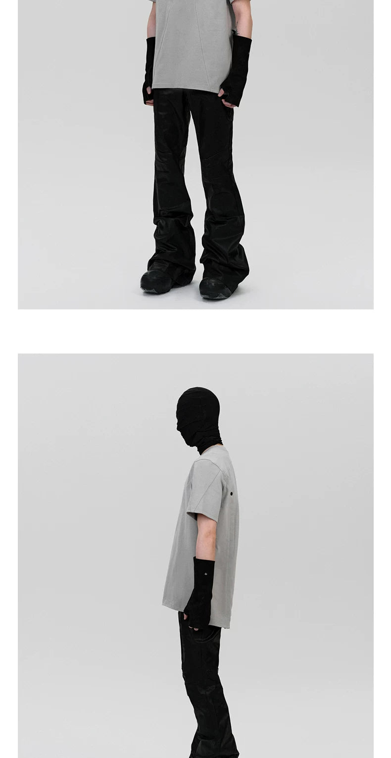 Men's Solid Minimalist Deconstructed Tees