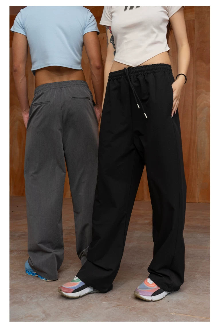 Men's Loose Multi-color Drawstring Pants
