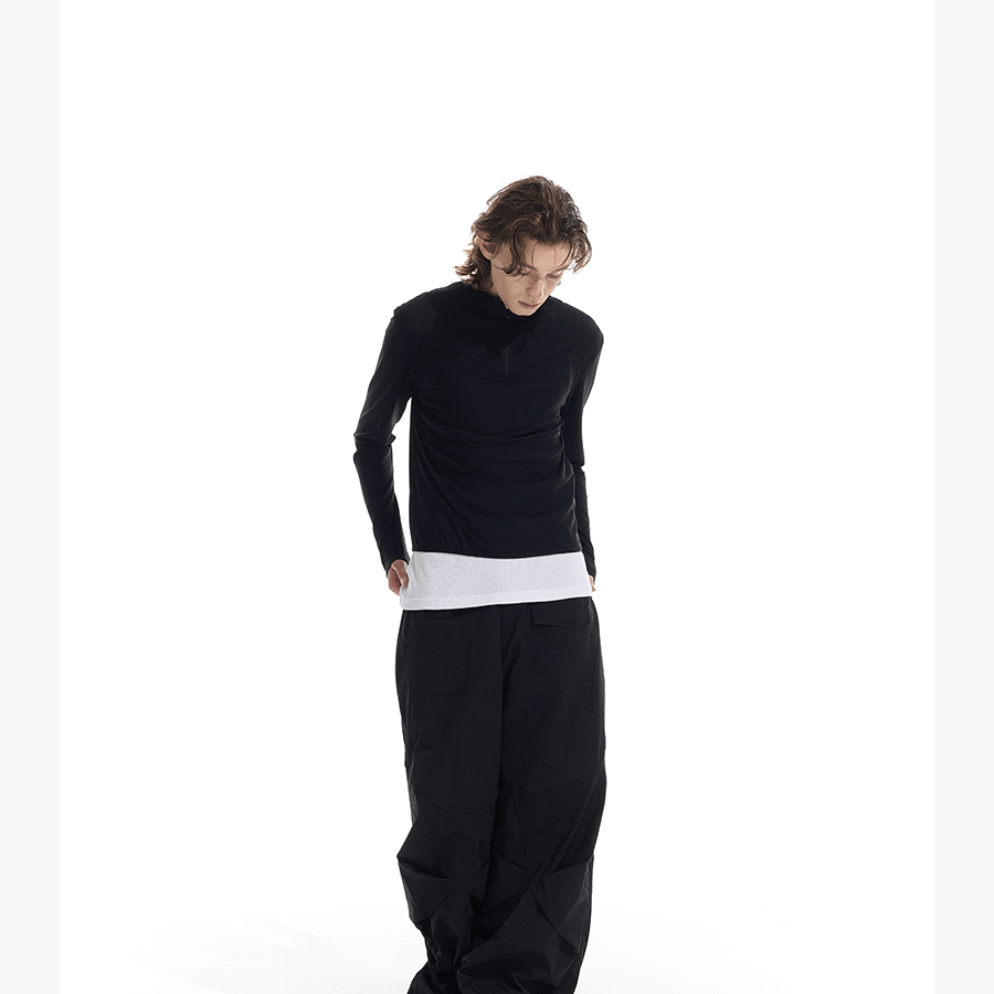 UPF30+ Half-Zip Quick-Dry Stretch Sun Jacket