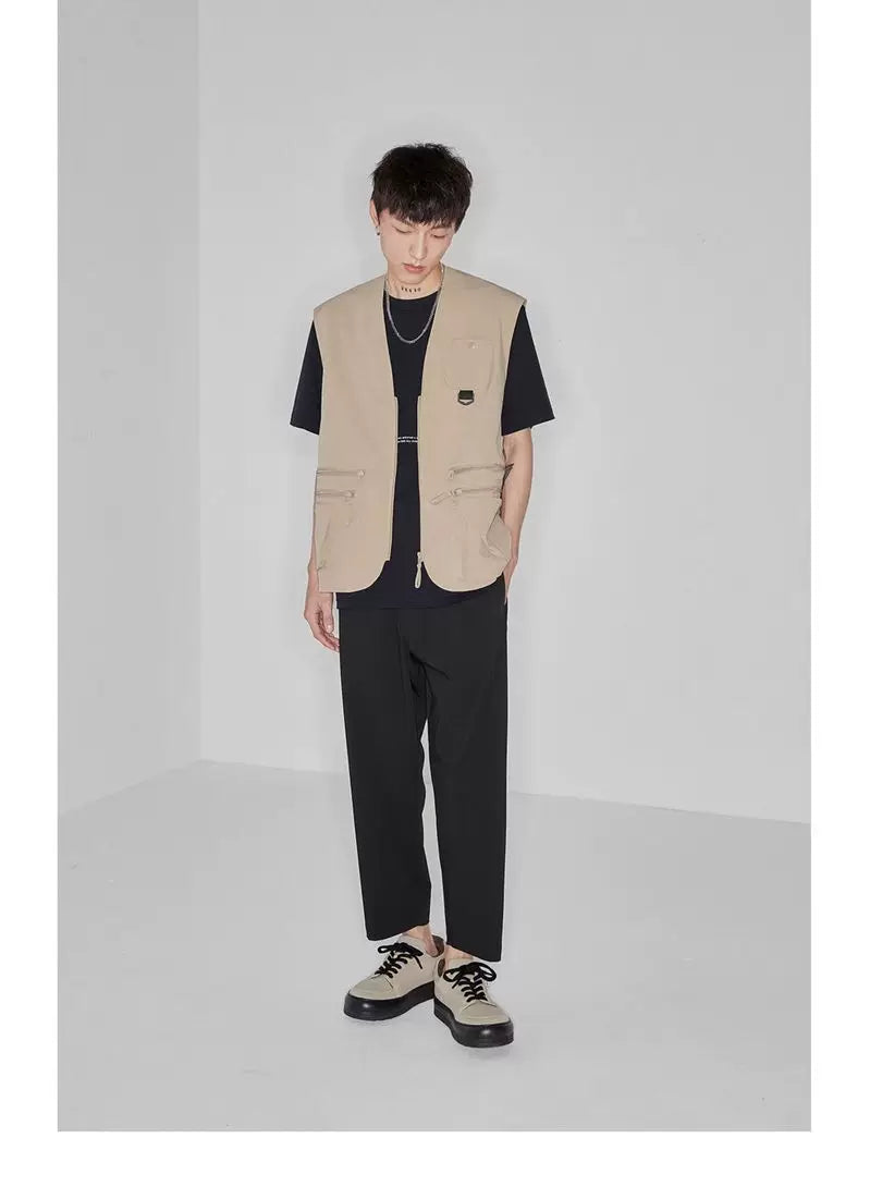 Double-sided Color-block Printed Pima Cotton Tee