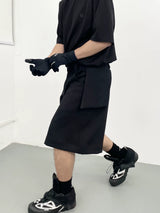 Wrinkle Resistant Saddle Pocket Shorts