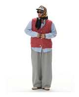 Wool Blend Vintage Knit Vest