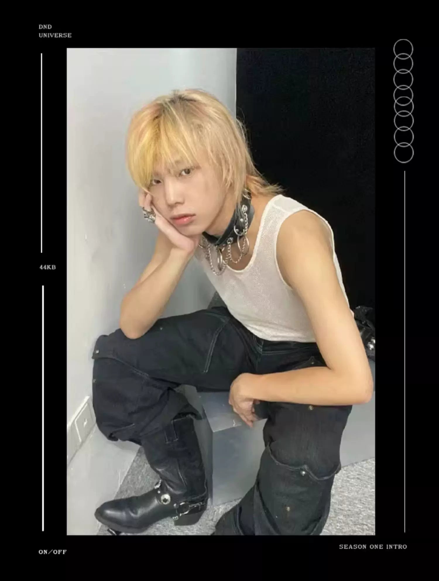 Unisex Deconstructed Black Patchwork Straight Jeans
