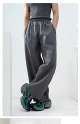 Men's Loose Ribbed Casual Pants