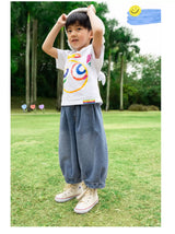 Angel Wing Print Cotton Kids' Tees