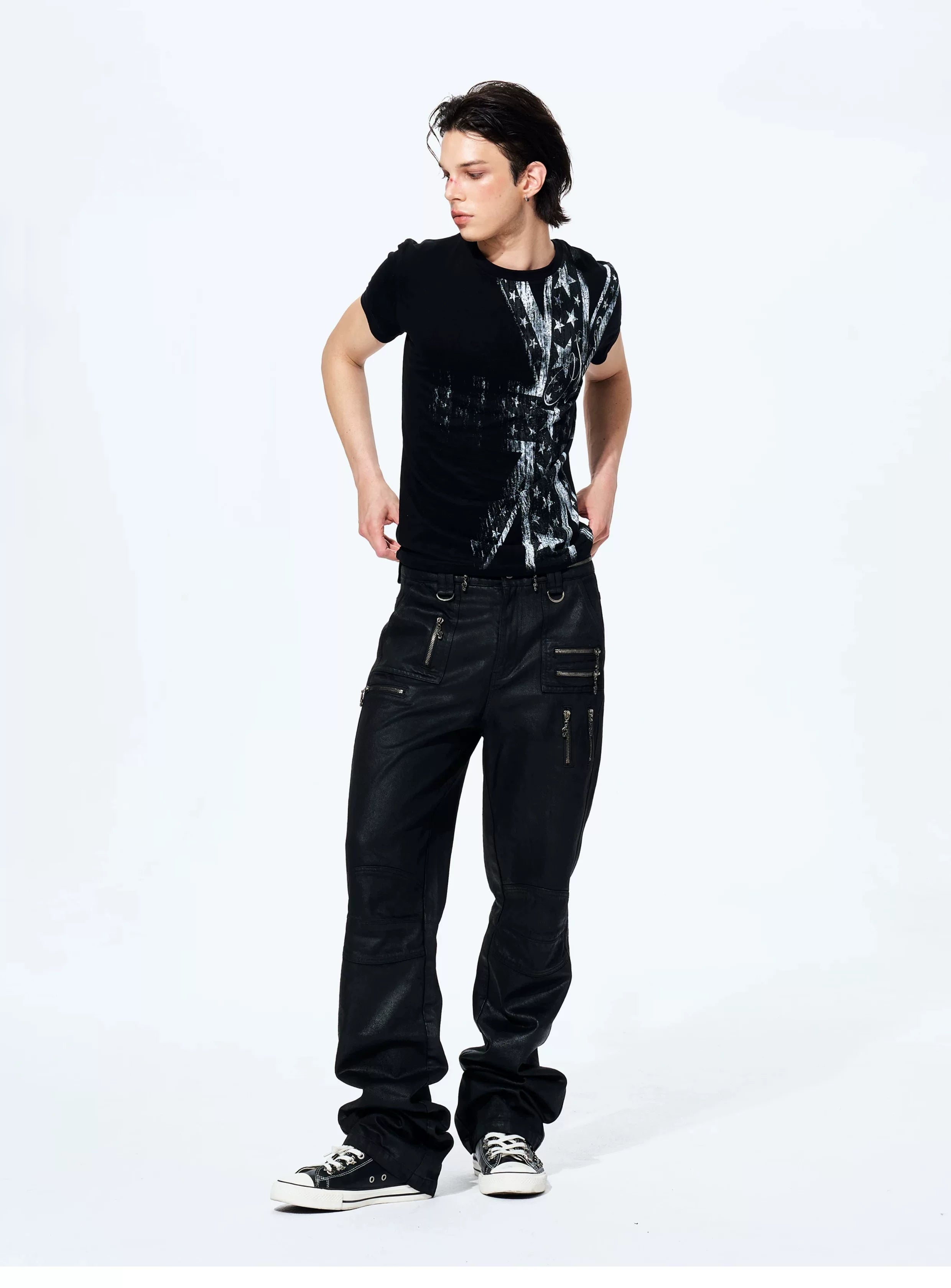 Men's Union Jack Print Tees