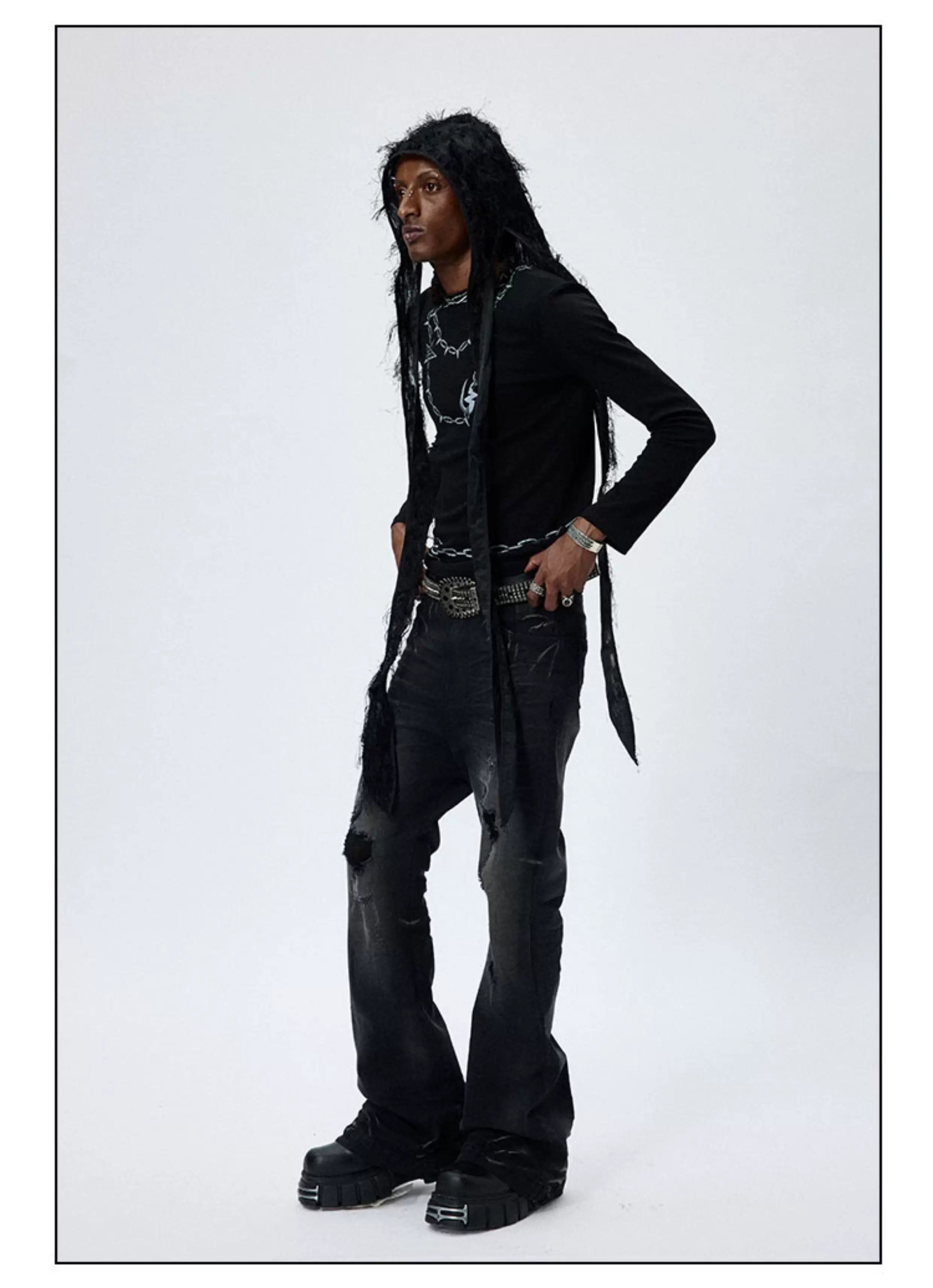 Long Rabbit Ear Hip Hop Durag