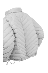 Reversible V-Quilted 90% Down Fill Jacket