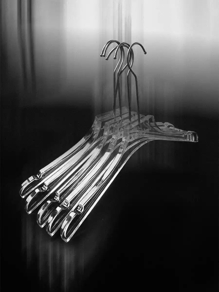 Clear Crystal Pant Hangers