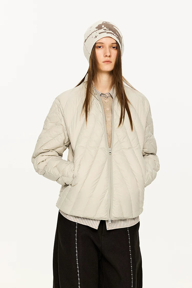 Winter Stand Collar Lightweight Down Jacket