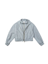 Cropped Reversible Vintage Fleece Plaid Jacket