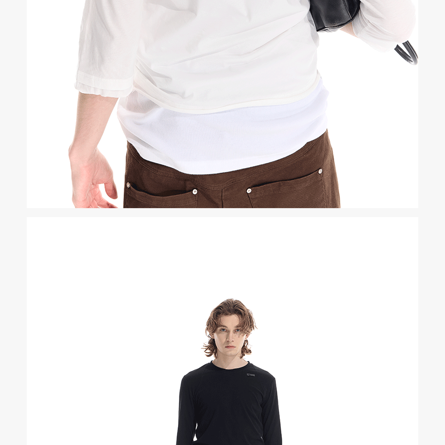 Cooling Pima Cotton Slim Tees