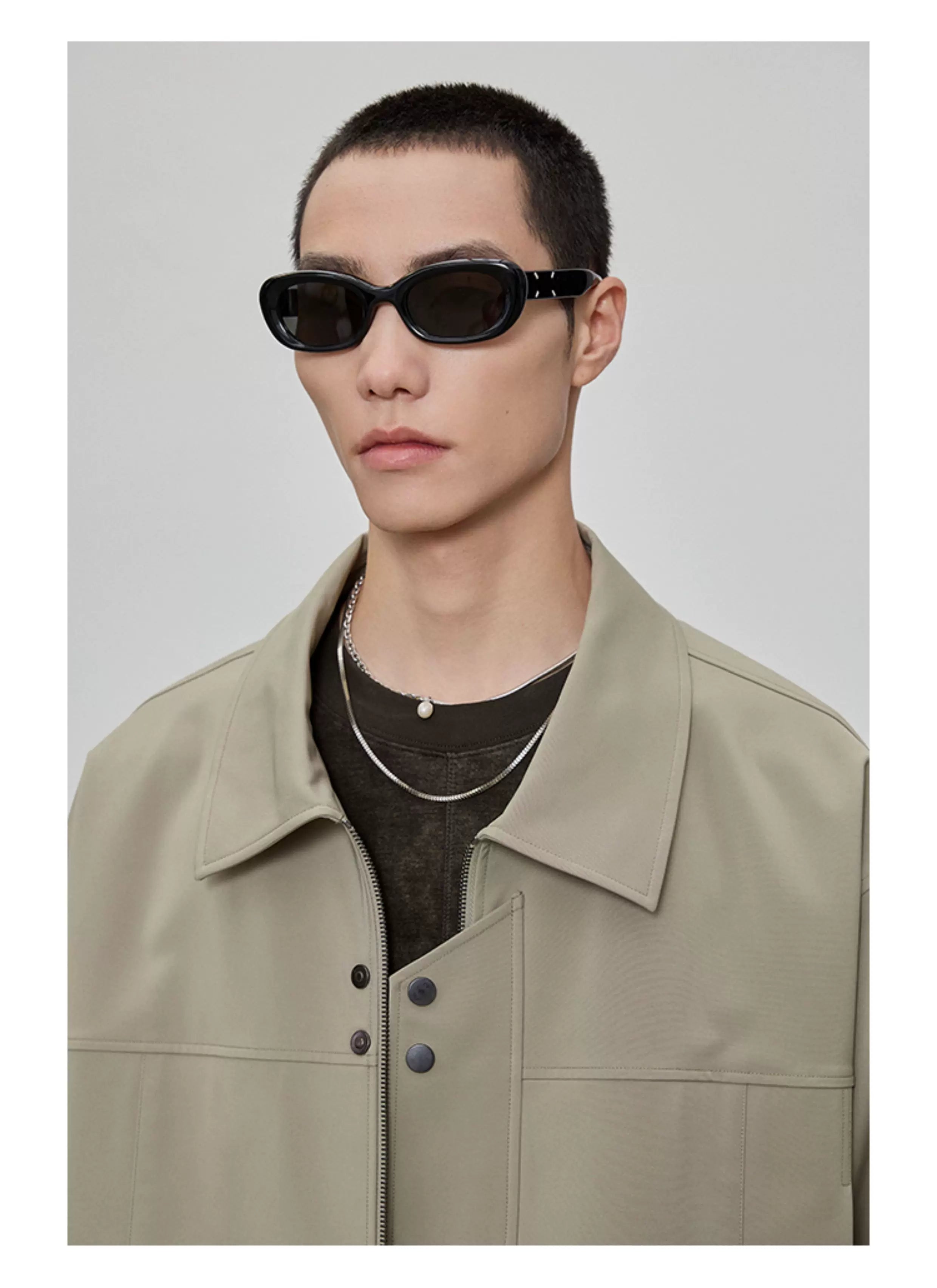 Square Collar Boxy Jacket