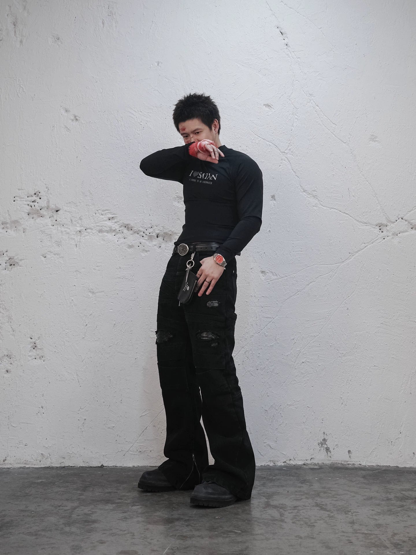 Mock Neck Quick Dry Compression Tee
