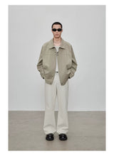 Square Collar Boxy Jacket