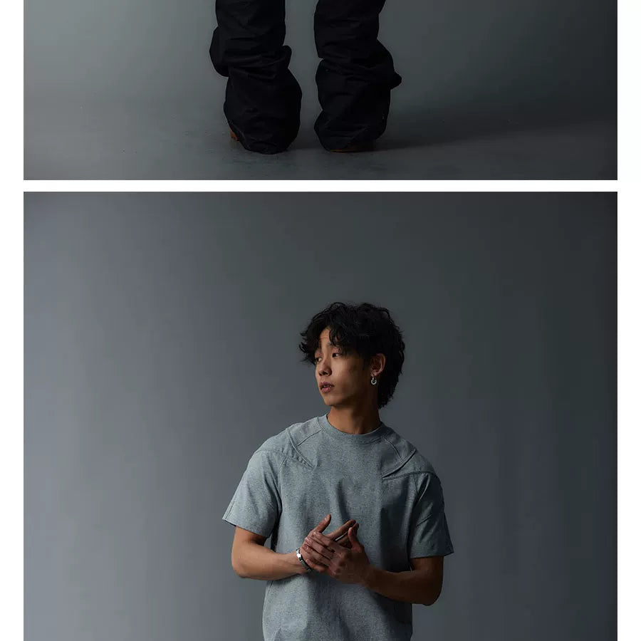 Unisex 3 Color Armor-Cut Cotton Tees