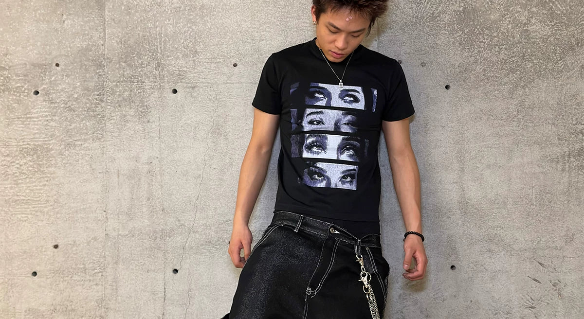 Vintage Washed Graphic Slim Tee