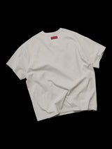 Vintage Washed Cream Printed Loose Tee