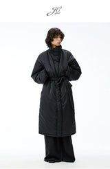 Waist-Cinched 3M Padded Parka