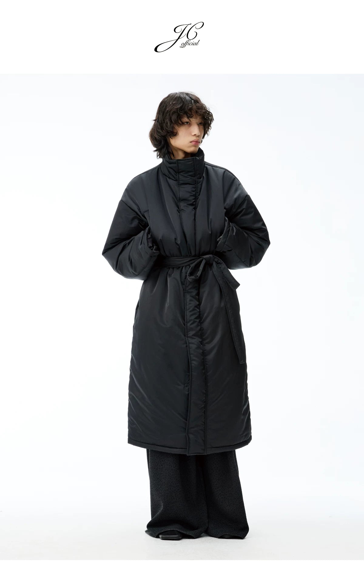 Waist-Cinched 3M Padded Parka