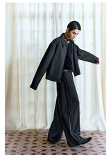 Baggy Deconstructed Tailored Pants