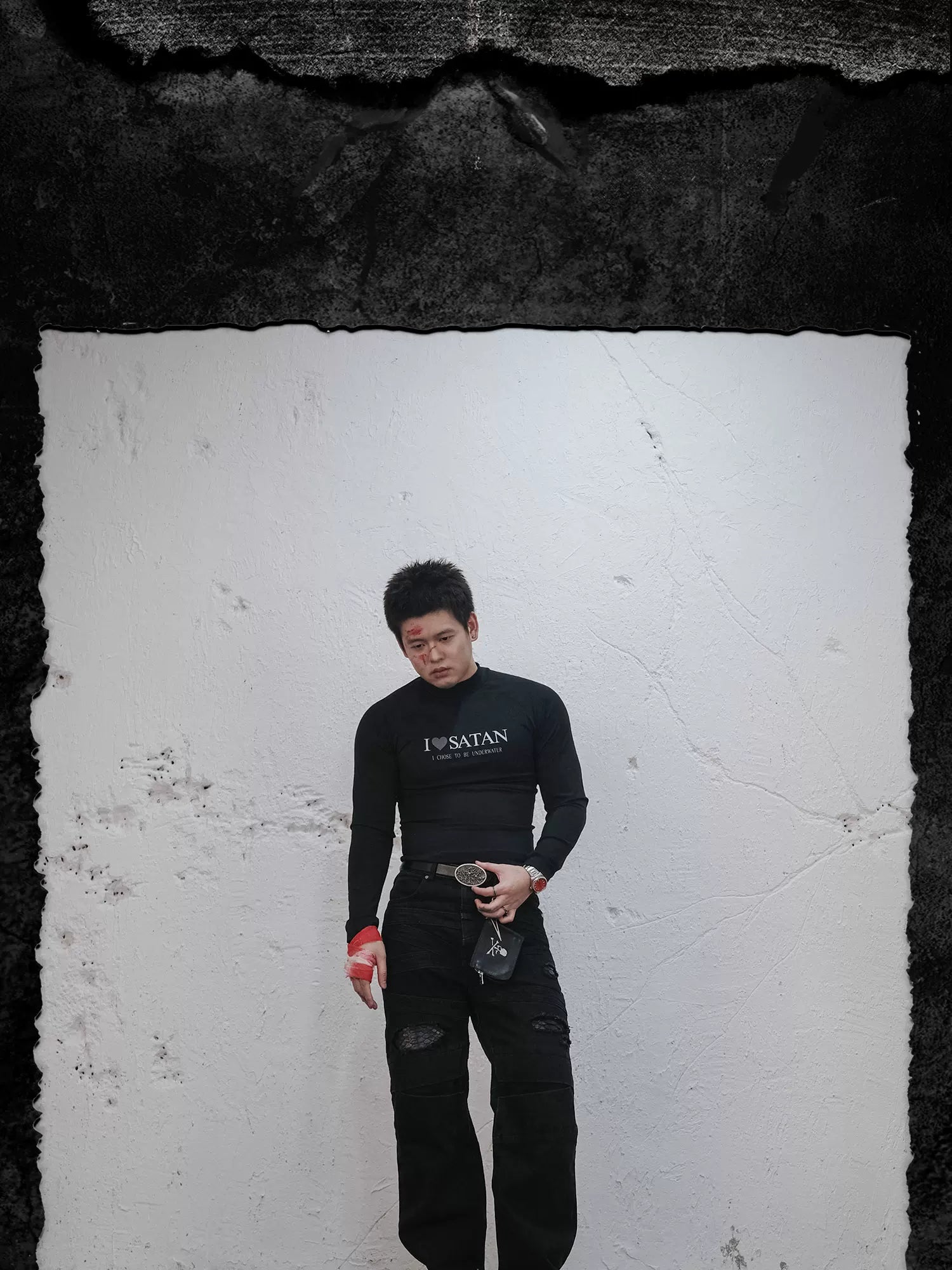 Mock Neck Quick Dry Compression Tee