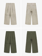 M51 Loose Fit Washed Cargo Pants