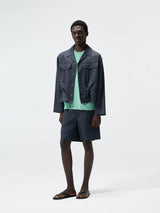 Hemp Blend Denim Jackets & Shorts