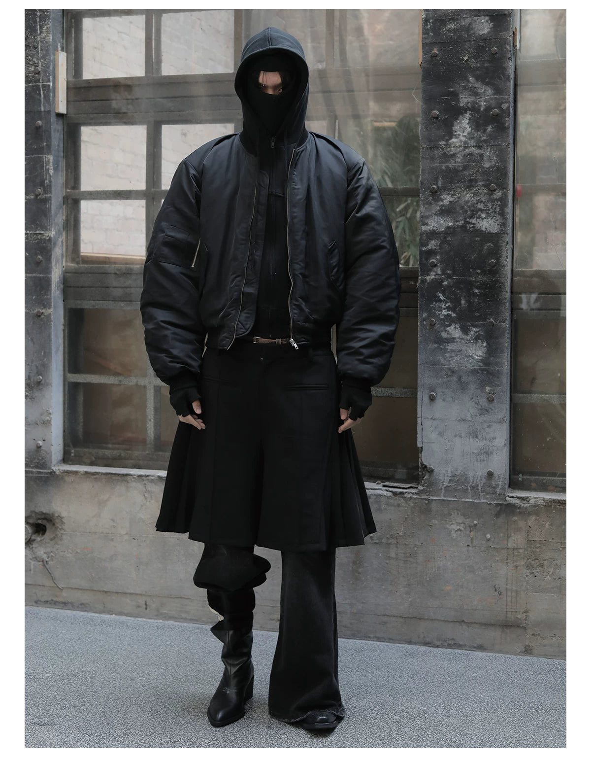 Boxy Curved 3M Thinsulate Coat