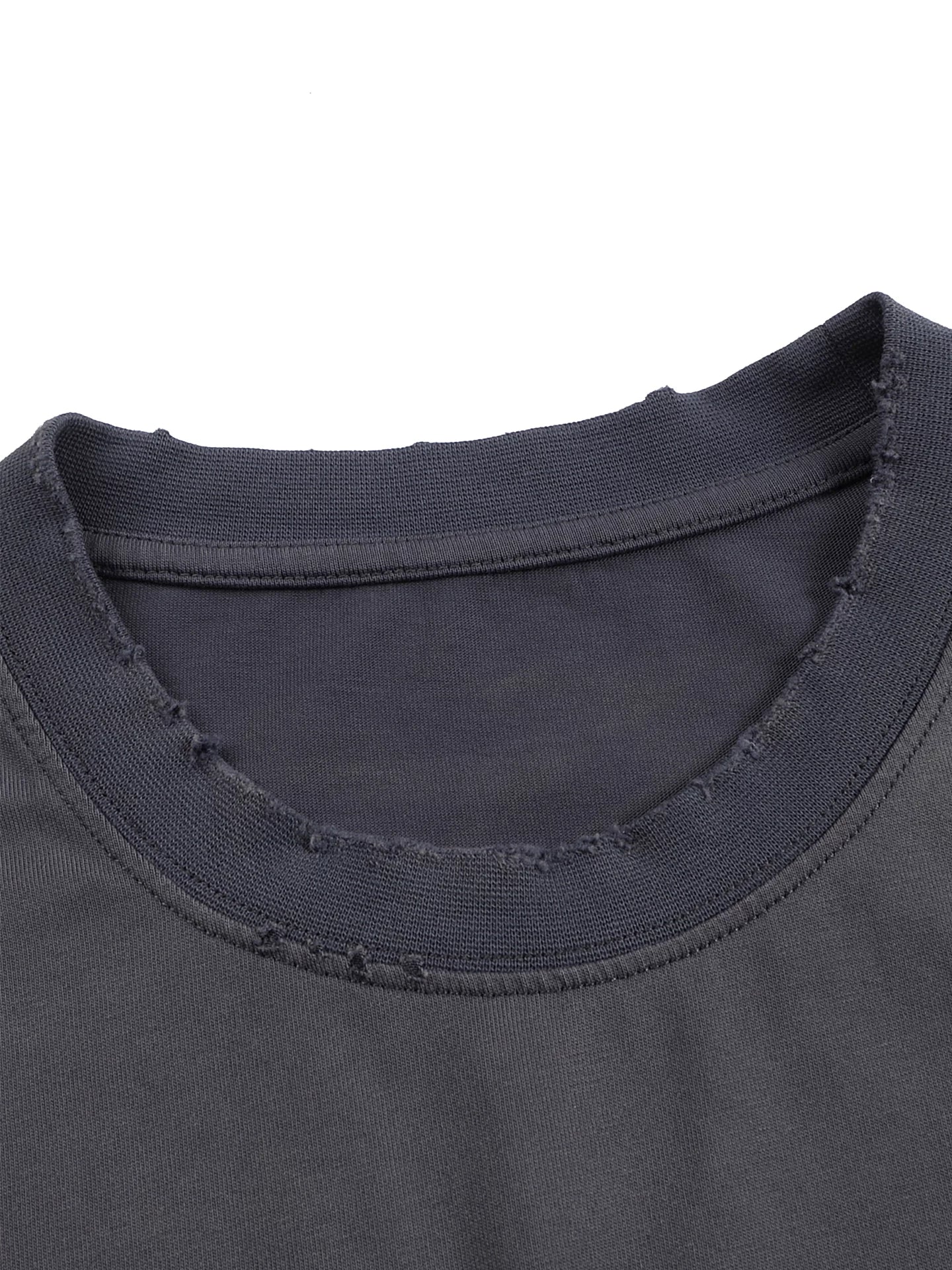 Vintage Printed Cotton Loose Tee