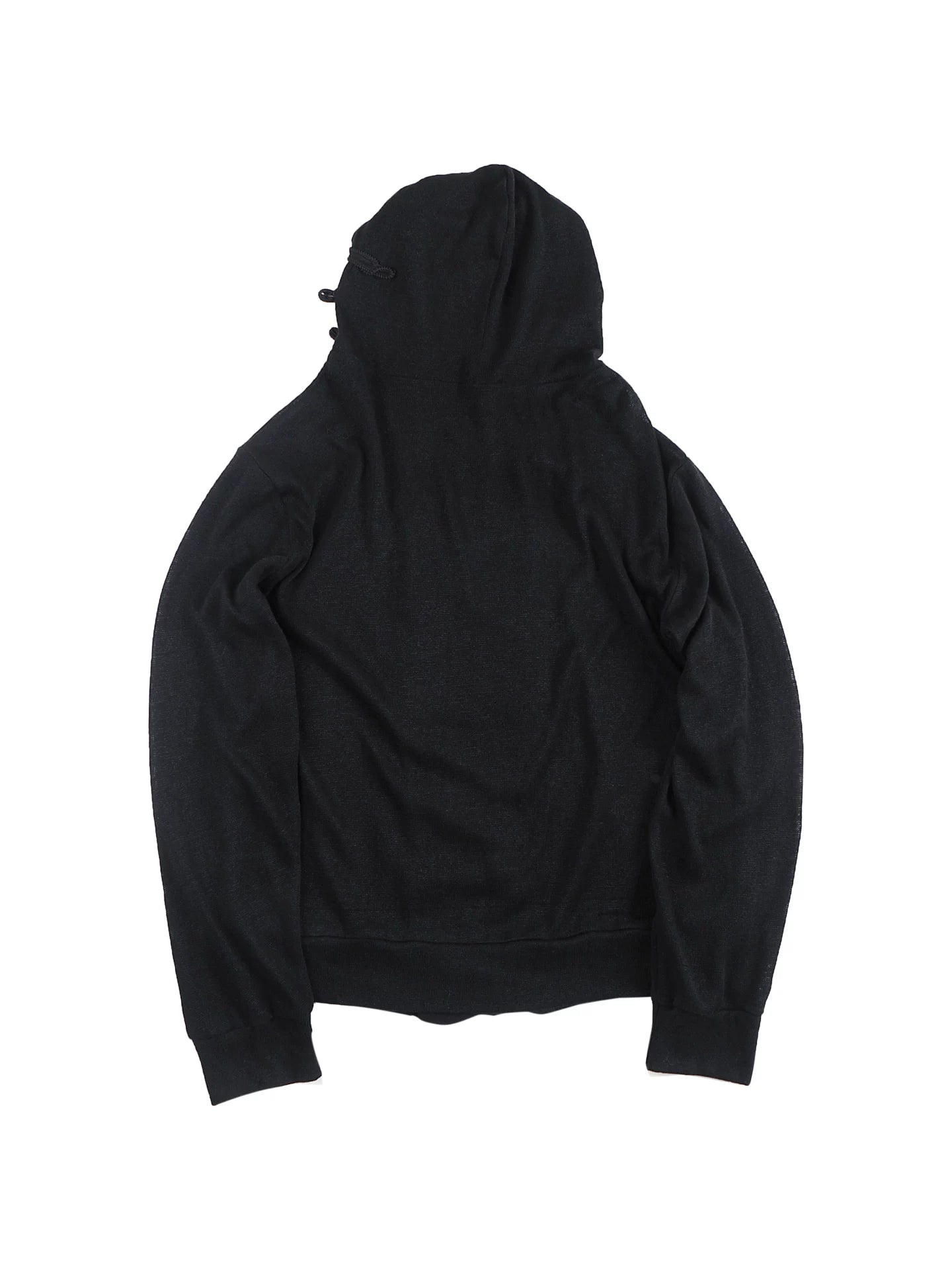 Napoleon Court Ribbon Hooded Thin Cardigan