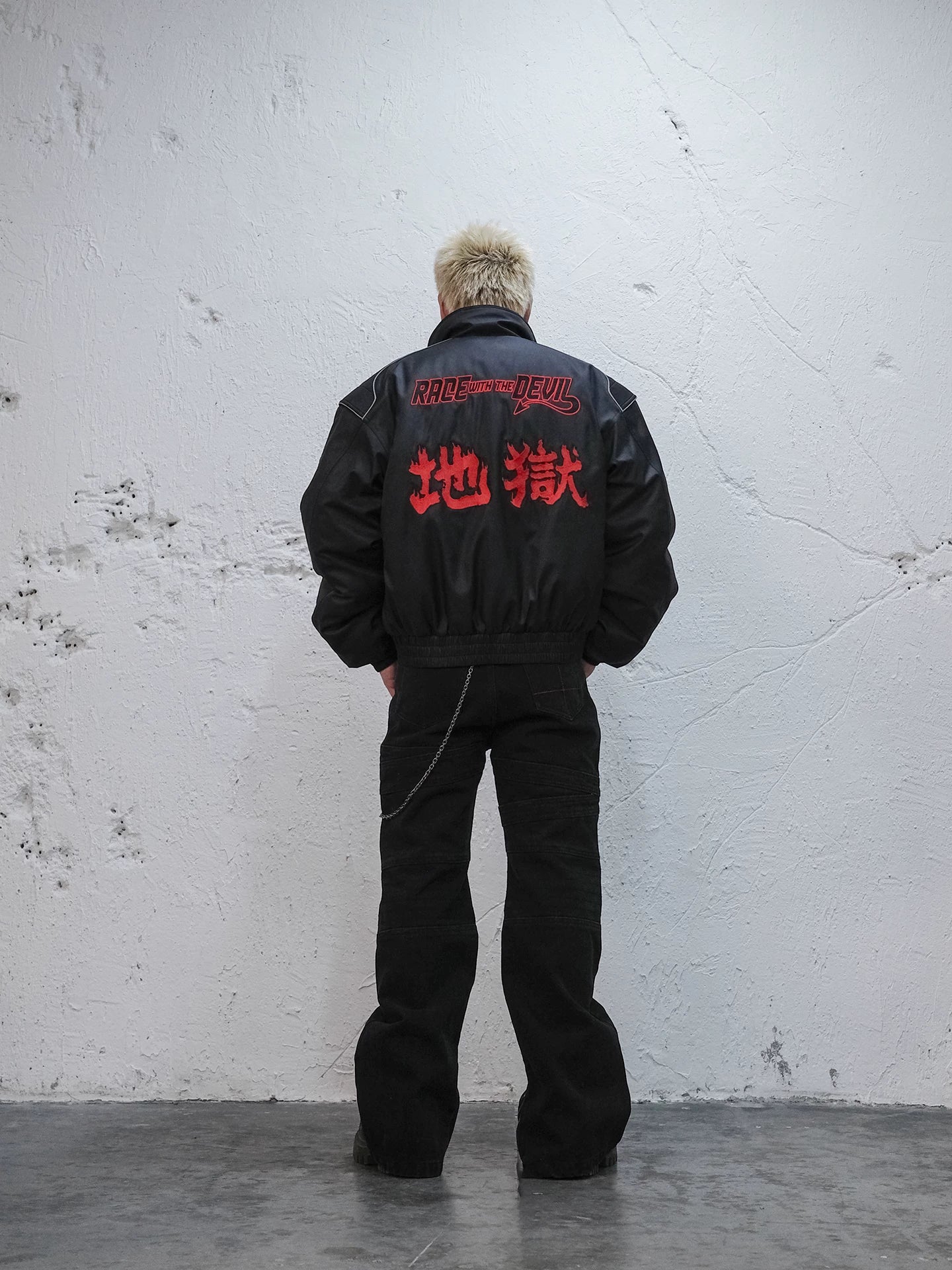 Hell Racing Embroidered Thinsulate Bomber Jacket