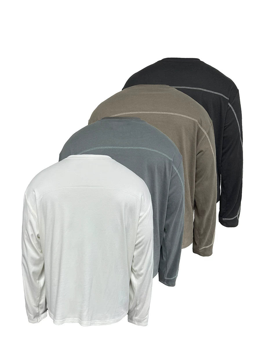 Miyabi Fabric Long Sleeve Top