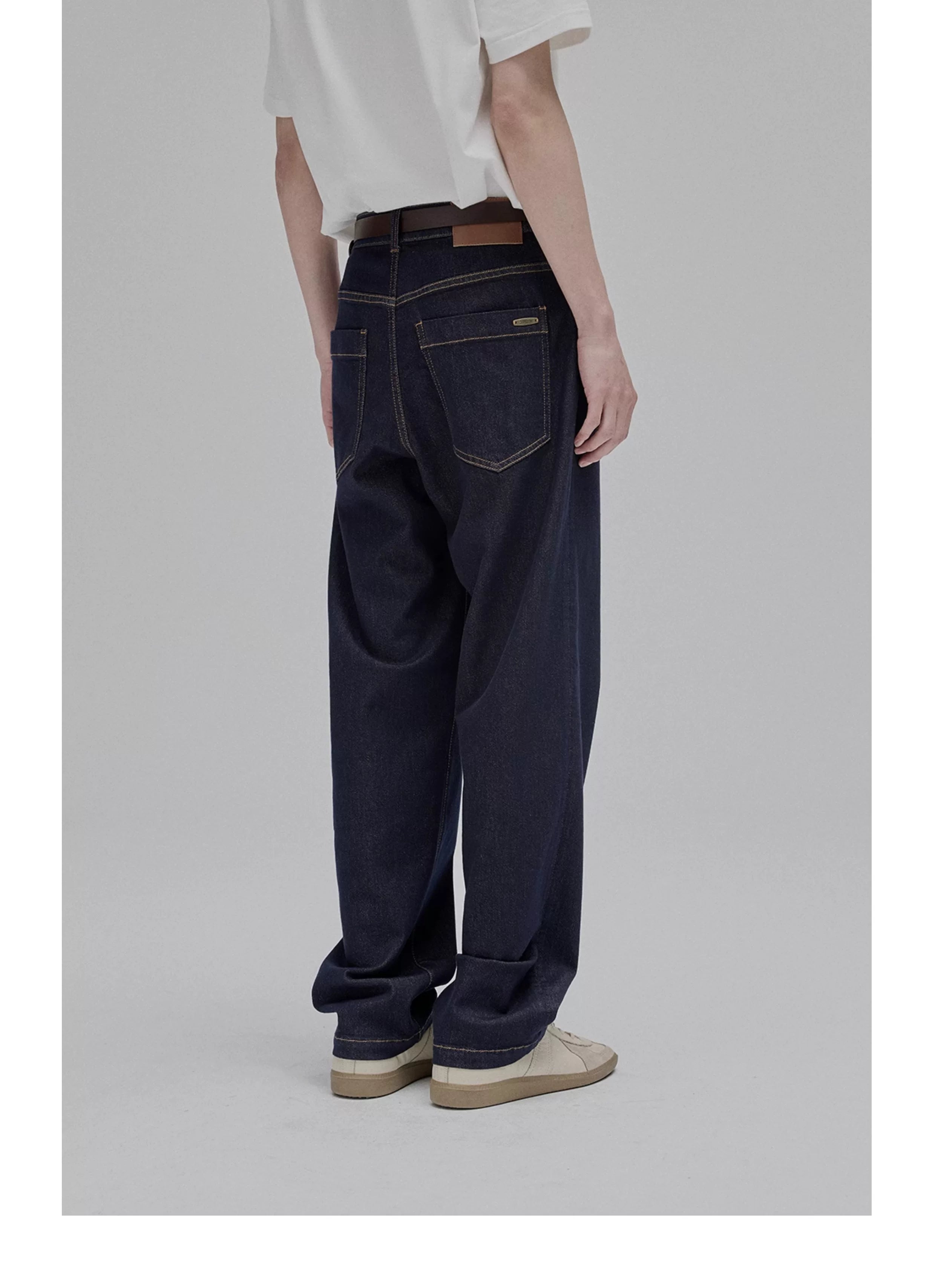 Lightweight Tapered Jeans