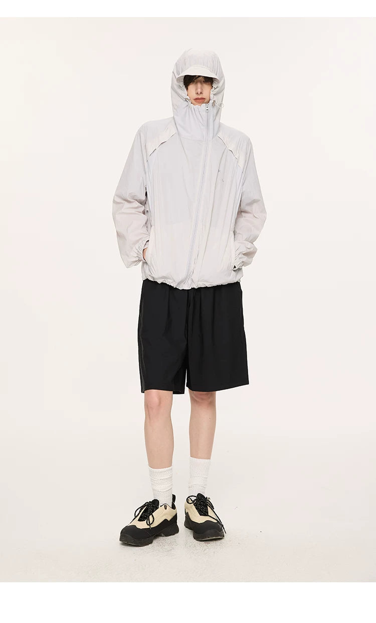 UPF50+ Asymmetrical Zip Sun Jacket