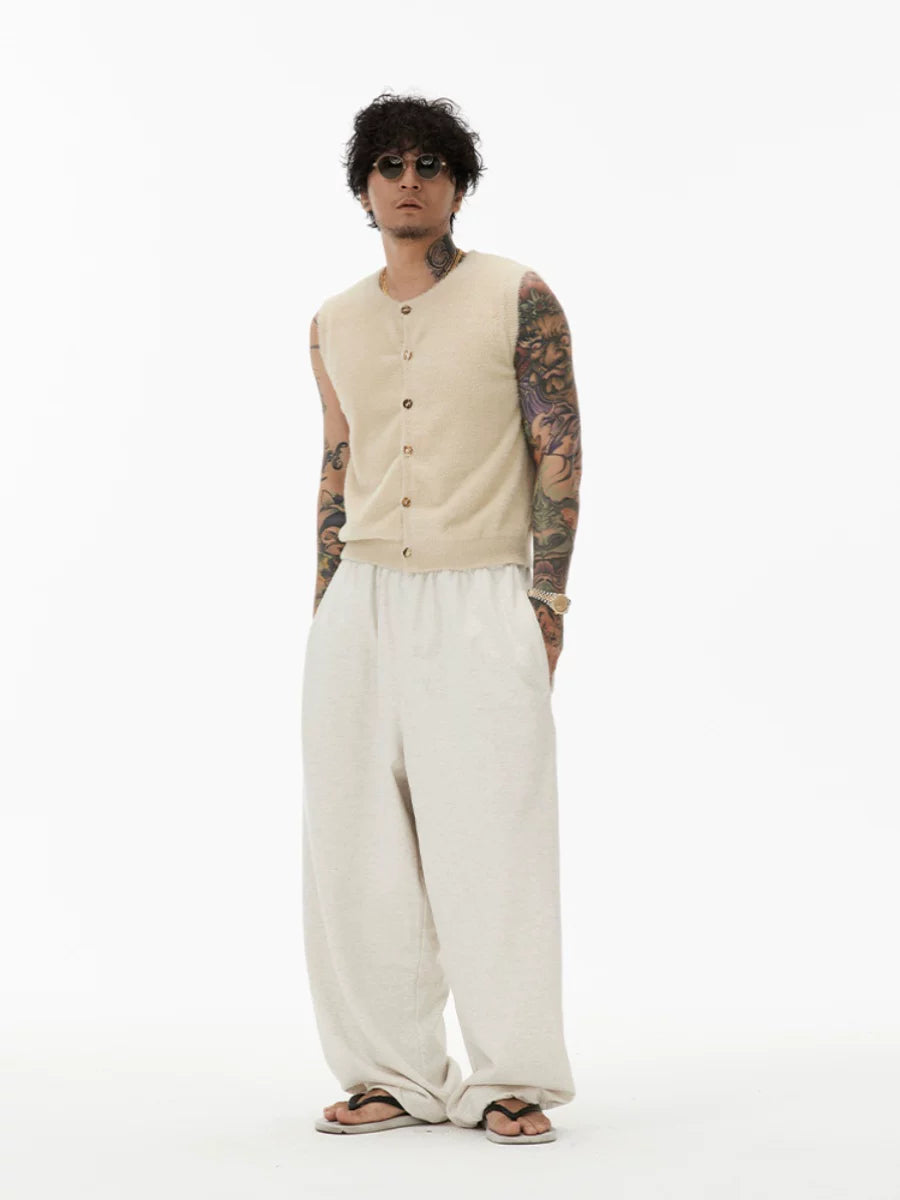 Vintage Sleeveless Knit Vest