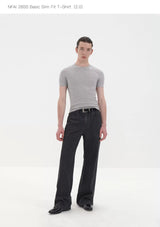 Short Sleeve Slim Merino Lyocell Tee