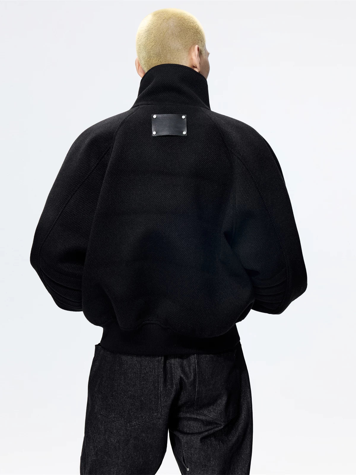 Warm Loose Short Wool Cocoon Coat